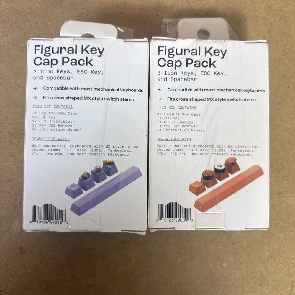 North Figural Key Cap Pack -Set Of 2 Packs Sushi Sky